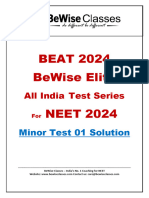 Beat 2024 Minor Test 01 Handwritten Solutions
