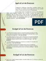 Loi Des Finances Et Budget