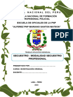 Aplicativo Secuestro - Modalidad Secuestro