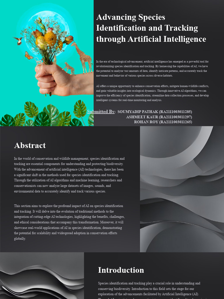 AI-Driven Species Detection and Tracking | PDF | Artificial ...