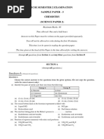 Chemistry (Sem-2) 2022 Set - 3