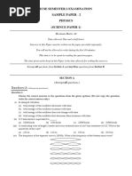 Physics (Sem-2) 2022 Set - 2