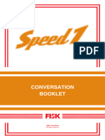FISK Speed 1 - Conversation Booklet OK