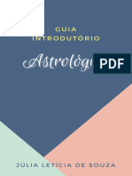 Guia Introdutorio Astrologico - Astrologia Com A Ju