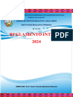 Reglamento Interno - Iep N 72415 2023