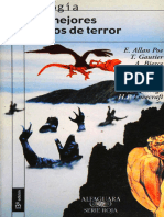 Los Mejores Relatos de Terror (Mauricio Molina Ediciones Santillana)