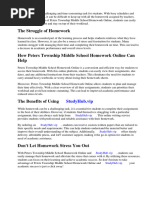 Peters Township Middle School Homework Online