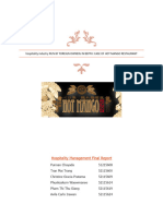 Hospitality Management Final Report - Hot Mango (Draft V1)