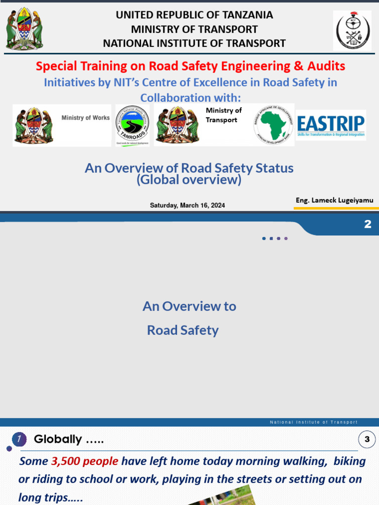 Global Road Safety Overview 2024 | PDF | Traffic Collision | Road