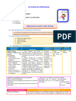 D3 A2 SESION CT. Organizamos nuestro rincón de aseo