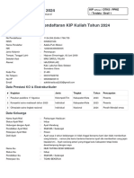 Formulir Peserta KIP Kuliah 2024