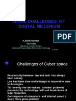 Legal Challeneges of Digital Millenium