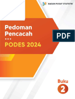 2. Buku Pedoman Pencacah Podes 2024