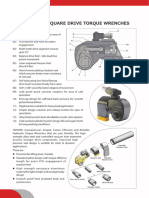 Square Drive Hydraulic Torque Wrench Catalogue