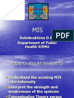 Solodoukhina D.P., Department of Public Health KSMU