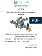 M-06 Operate Interelated Process