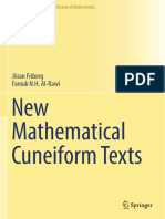 New Mathematical Cuneiform Texts