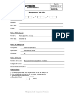 Examen Teórico Manipulación Cargador Frontal