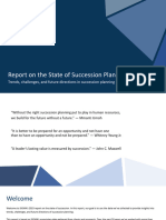 Report On The State of Succession Planning in 2023