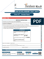 Class-10 AST Sample-Paper