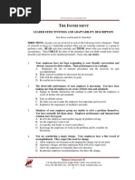 Johari Window Self-Assessment Tool | PDF | Anger | Psychological Concepts