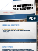 Types of Conduits Pp03