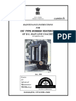 Maintenance Instructions for UIC type RUBBER VESTIBULE of BG main Line Coaches(2)