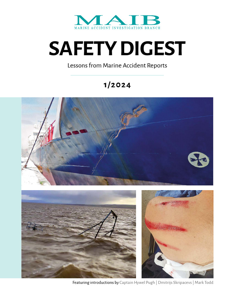 2024 MAIB Safety Digest 1 - 2024 | PDF | Anchor | Water Transport