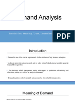 Demand Analysis