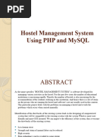 Hostel Management System Project | PDF | Software Testing | Unit Testing