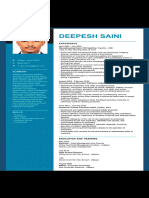 Deepesh Saini HK CV