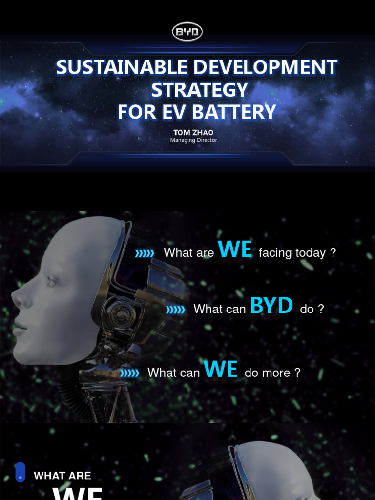 BYD's EV Battery Strategy Overview | PDF | Electric Power | Chemical ...