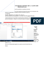 Certificare Calificare Profesionala Cerinte Lucrare 0