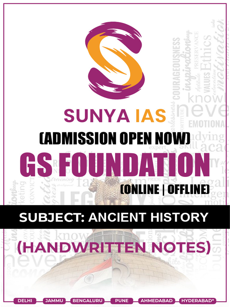 VISION IAS NOTES ANCIENT HISTORY PDF intelligence overview