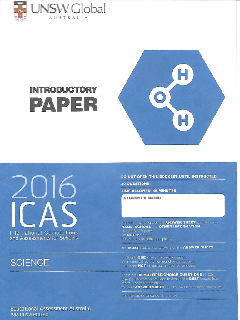 Science Y2 2016 | PDF