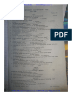 10th English 3rd Revision Test 2024 Question Paper English Medium PDF Download