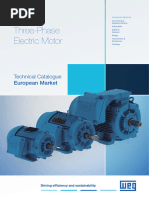 WEG w22 Three Phase Induction Motors European Market 50025712 Brochure English Web