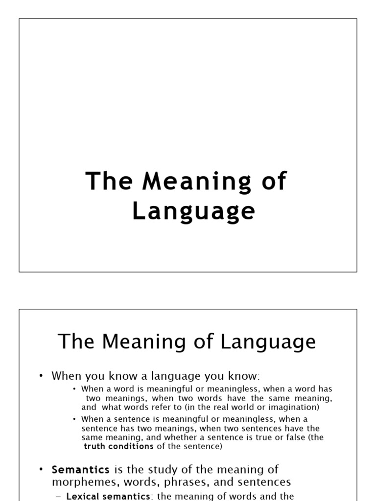 Meaning pdf semantics idiom
