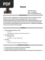 Jerometalluri Resume