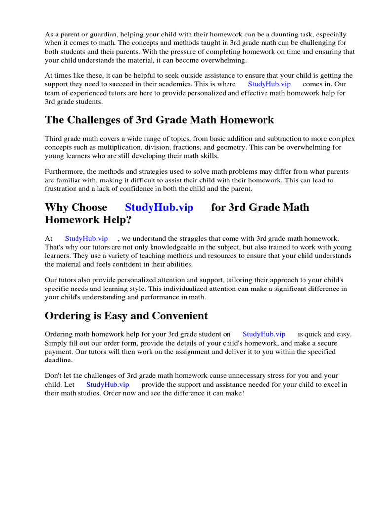 Swun Math 3rd Grade Homework | PDF | Mathematics | Homework