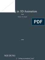 SLIDE - Acting in 3D Animation