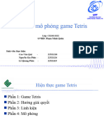 Báo Cáo Mô Phỏng Game Tetris