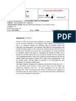 Correction EXAMEN: Unité D'enseignement: MANAGEMENT DE L'ENTREPRISE Module: Environnement de L'entreprise