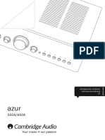 Azur 550A User Manual - Dutch