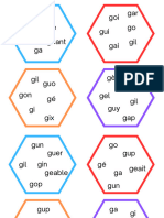 Dobble Règle Du G Syllabes