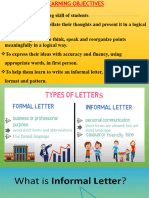 Informal Letter Writing - Notes-2