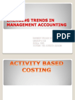 Emerging Trends in Management Accounting