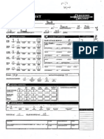 Summunus Character Sheet