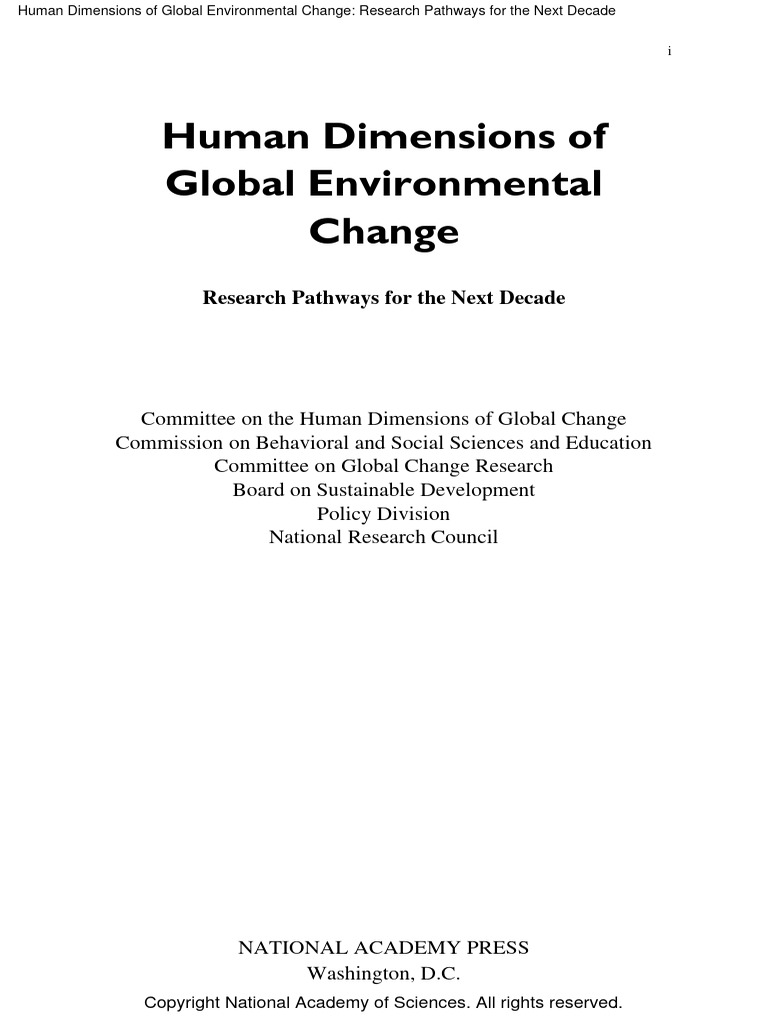 18 Global Warming Human Dimensions Of Global Environmental Change 01