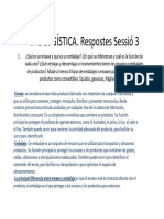 UF2 LOGÍSTICA - SESSIÓ 3 Respostes